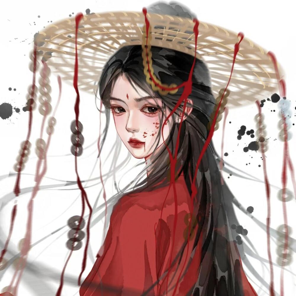 仙气手绘古风动漫女生头像关于浪漫的幻想脑子里装的全是你