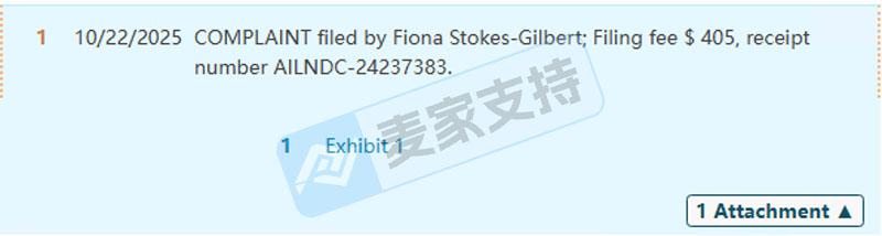 25-cv-12902，F(xiàn)iona Stokes-Gilbert雞尾酒海報維權(quán)，賣家別踩侵權(quán)雷！