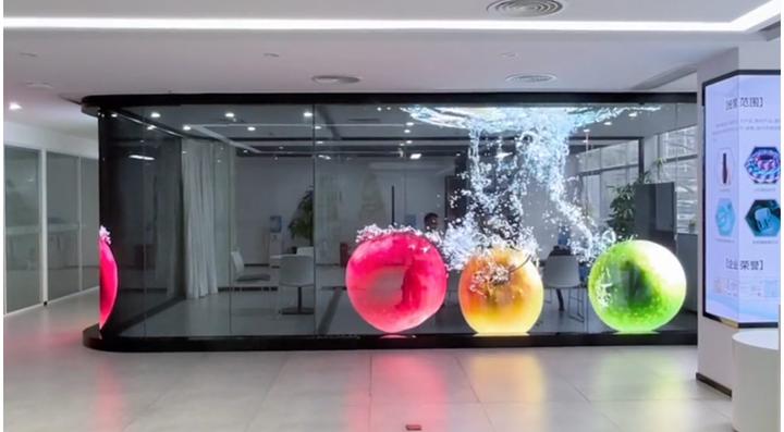 LED全息屏与LED晶膜屏：谁才是LED产品的中LV？ - 知乎