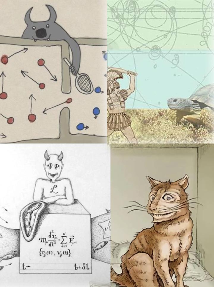 薛定谔的猫、芝诺的乌龟、拉普拉斯兽、麦克斯韦妖，物理学四大神兽，你都认识吗？ - 知乎