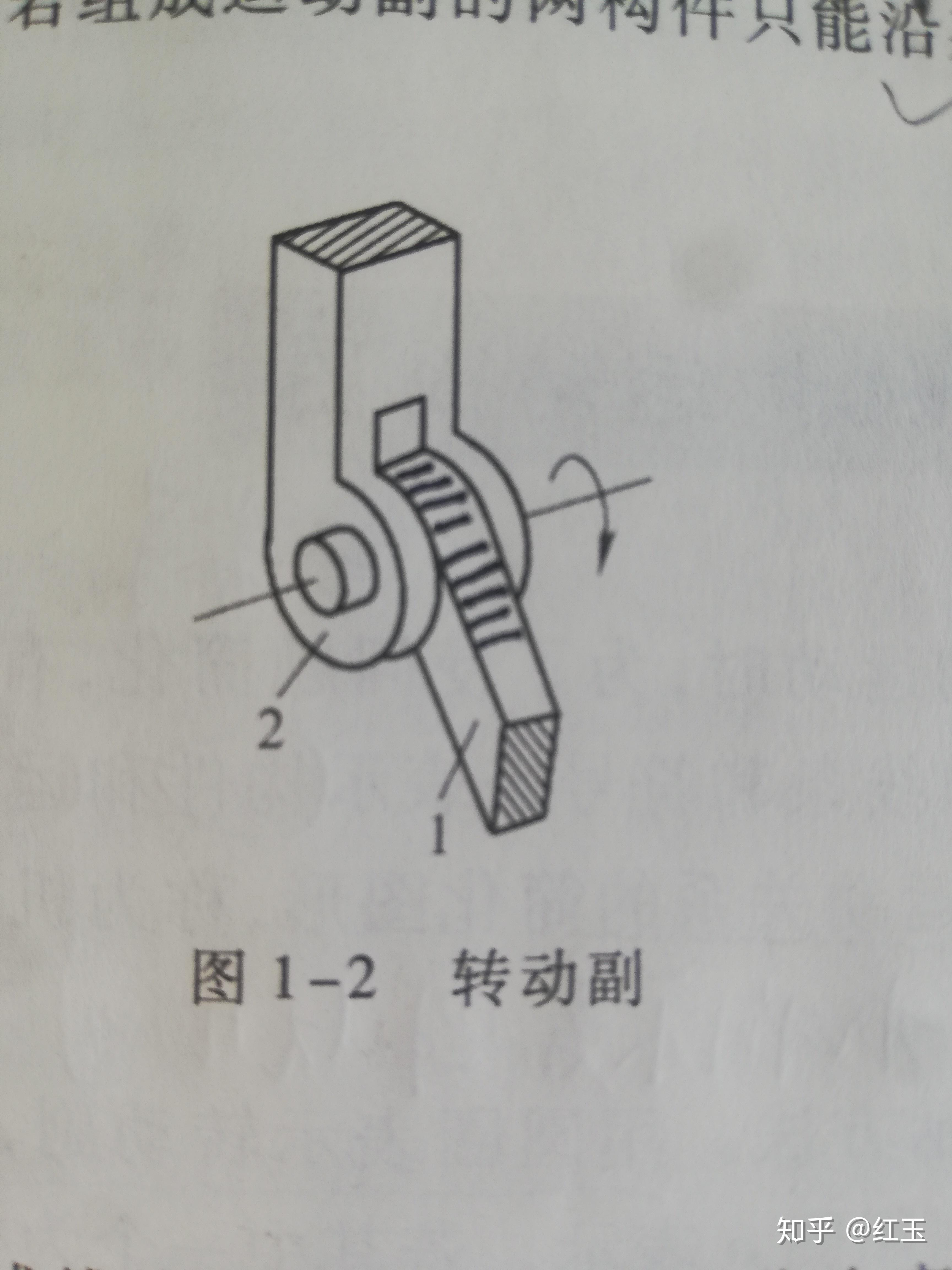 兩構件組成平面轉動副時則運動副使構件間喪失了的獨立運動a兩個移動b