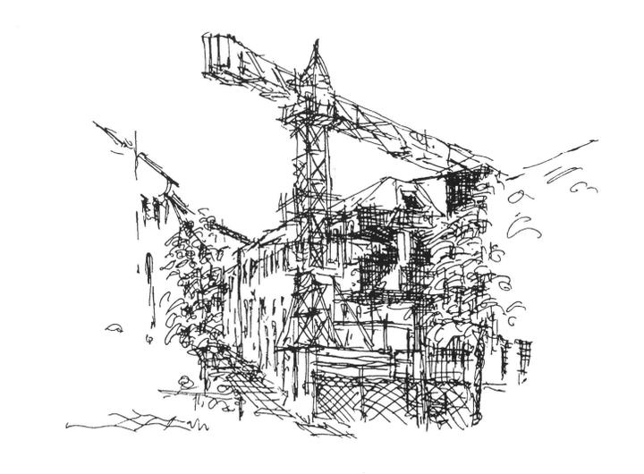 建筑手绘技巧总结！第三章：两点透视- 知乎