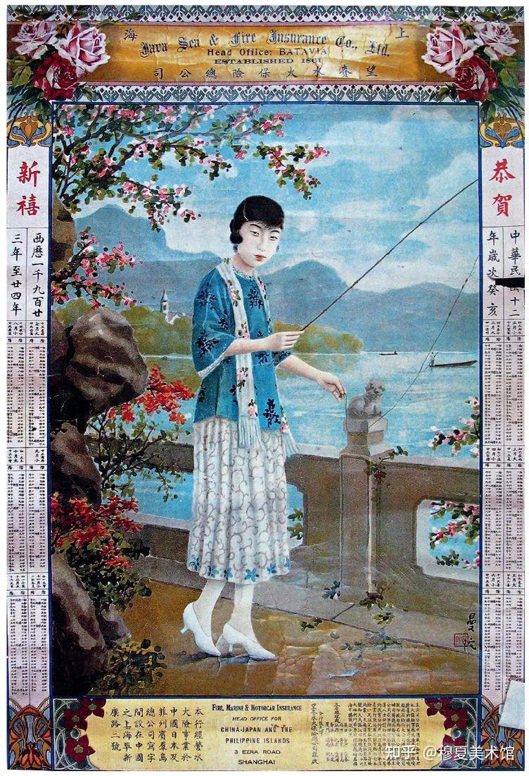 老上海月份牌里的新艺术基因与穆夏印记 - 知乎