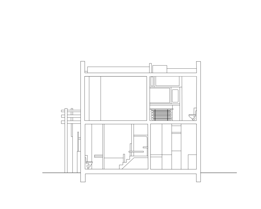 建筑学教程一关于施罗德住宅的一些问题?