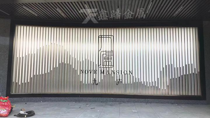不锈钢山峦屏风 不锈钢山形景墙 - 知乎