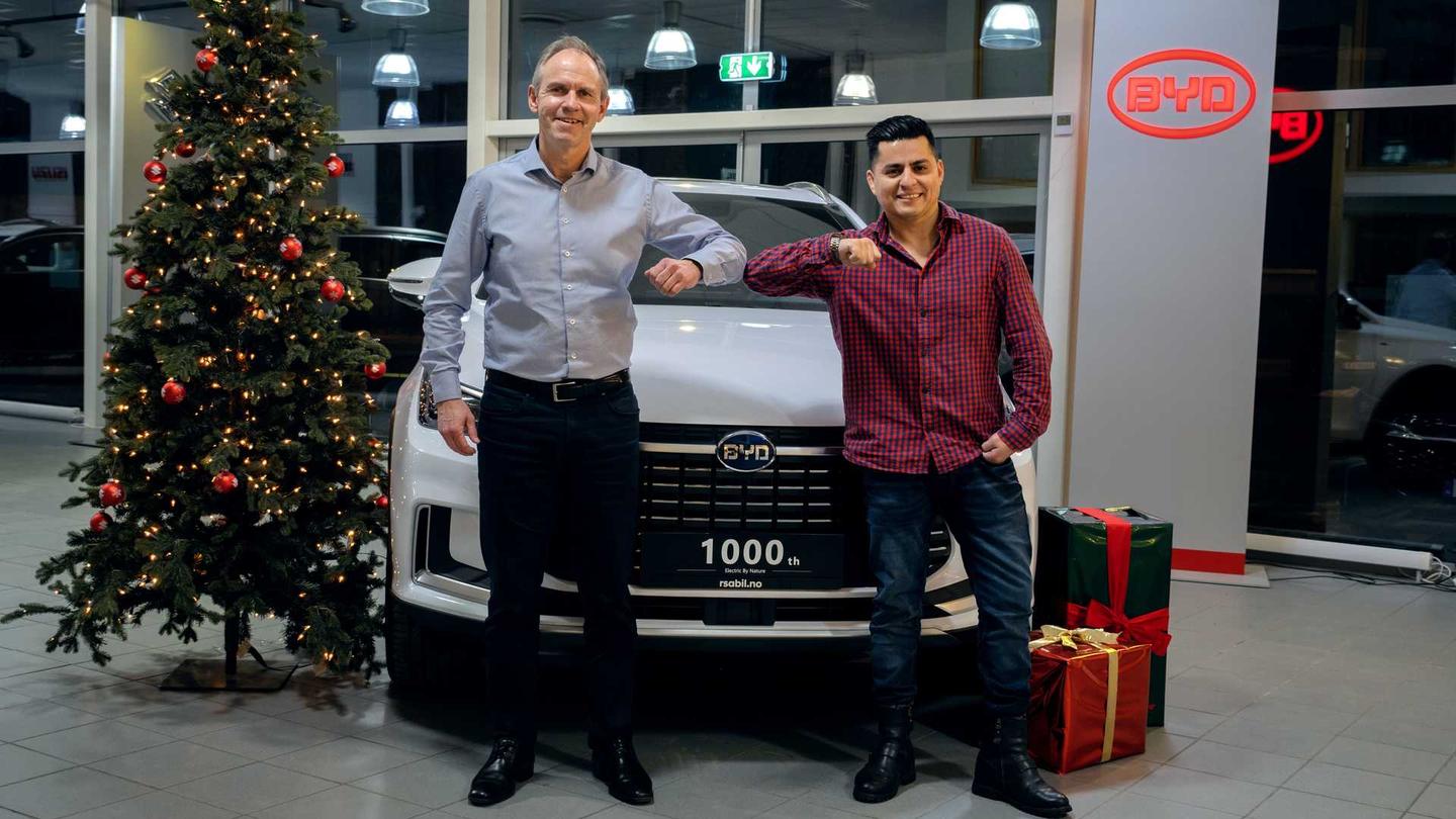 今年目标1,500辆比亚迪唐EV挪威交付已超千台- 知乎