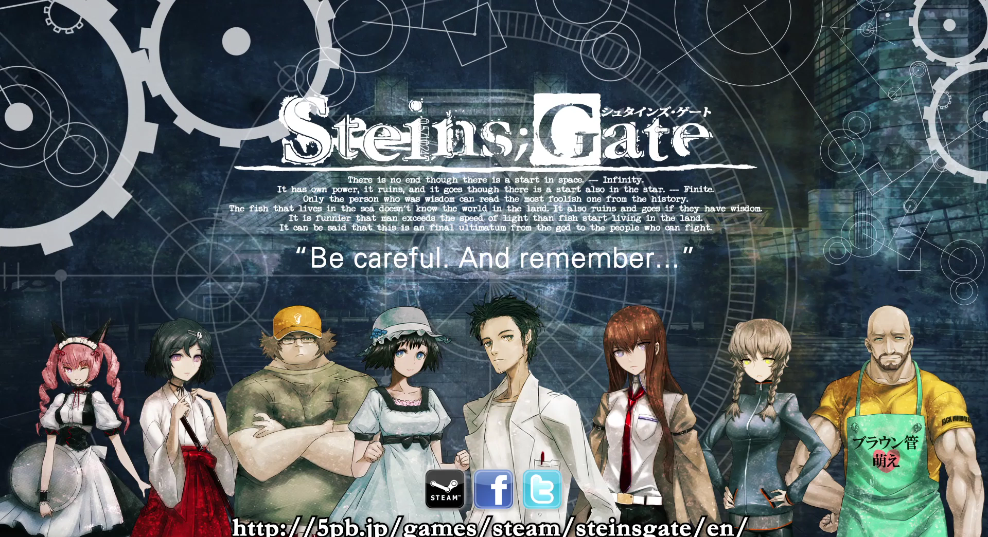 该来的一定会来的！STEINS;GATE命运石之门Steam官方中文版现已公布！ - 知乎