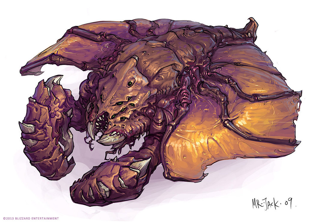 如果在在艾泽拉斯上投放一只工蜂星际争霸的它会成为一个新的天灾军团