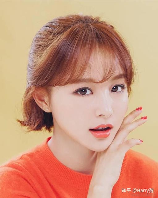 有哪些适合鹅蛋脸头发少的女生短发发型? - 知乎