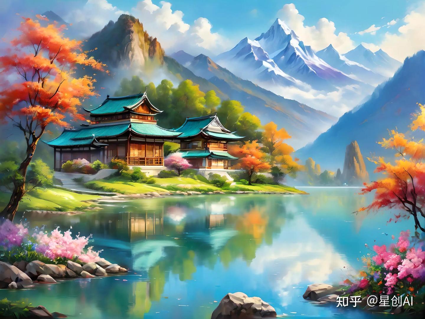 AI与自然：生态美在AI绘画中的表现 - 知乎