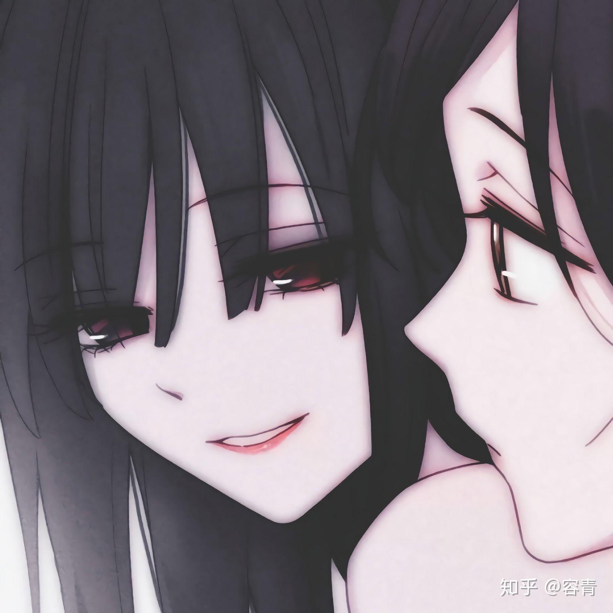 有类似这样的女攻的动漫情头吗