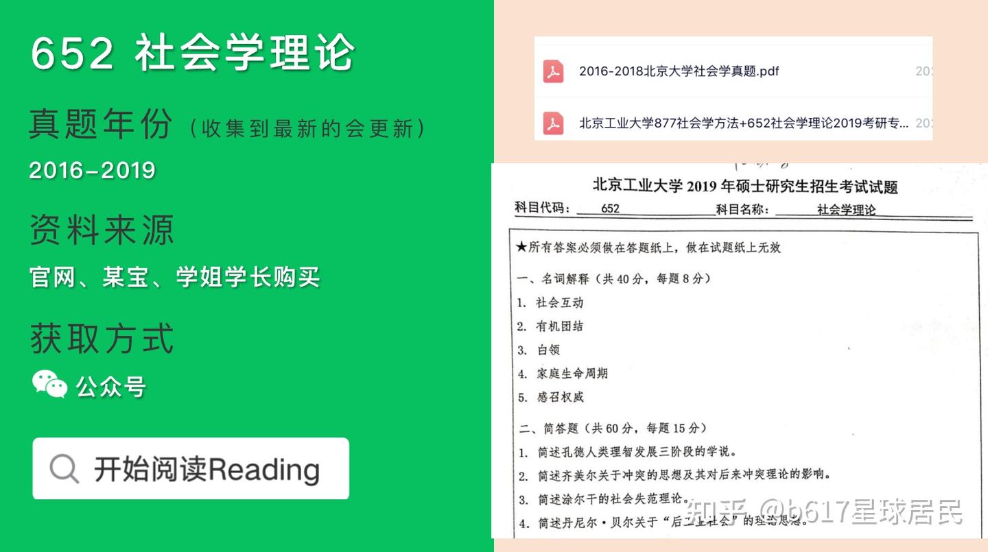 北京工业大学考研历年专业课真题汇总 - 知乎