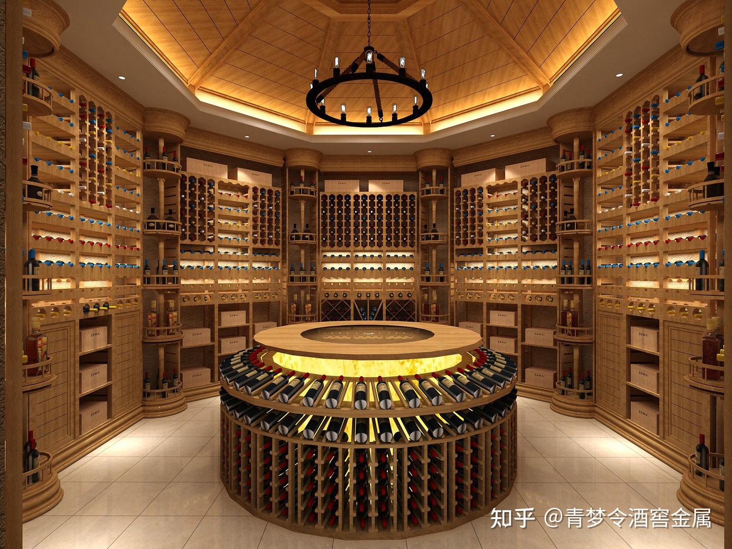 别墅地下室酒窖设计 - 知乎