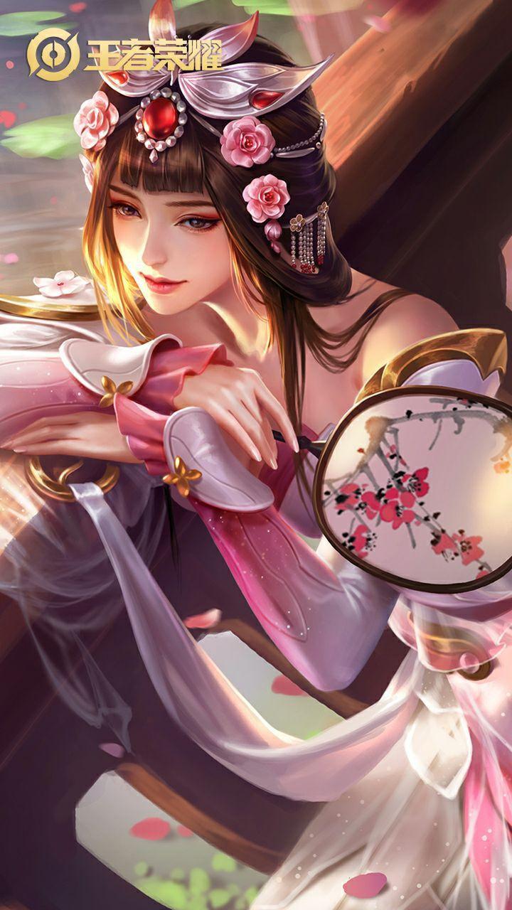 你觉得《王者荣耀》五个位置里分别最漂亮的女英雄是谁?