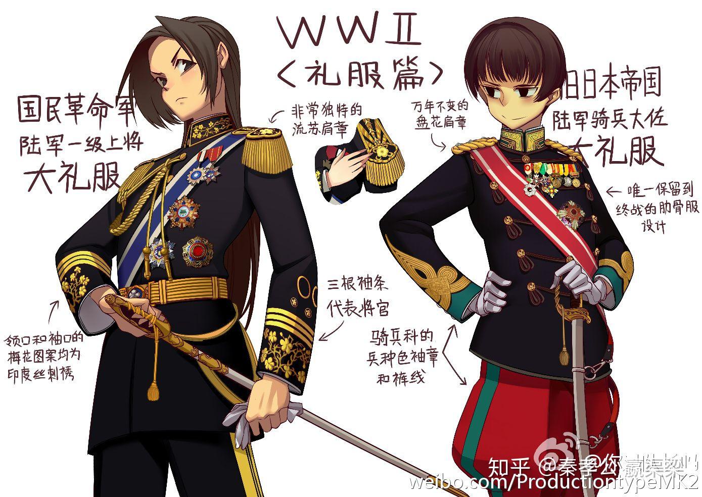 中国军队有哪些帅气的军礼服