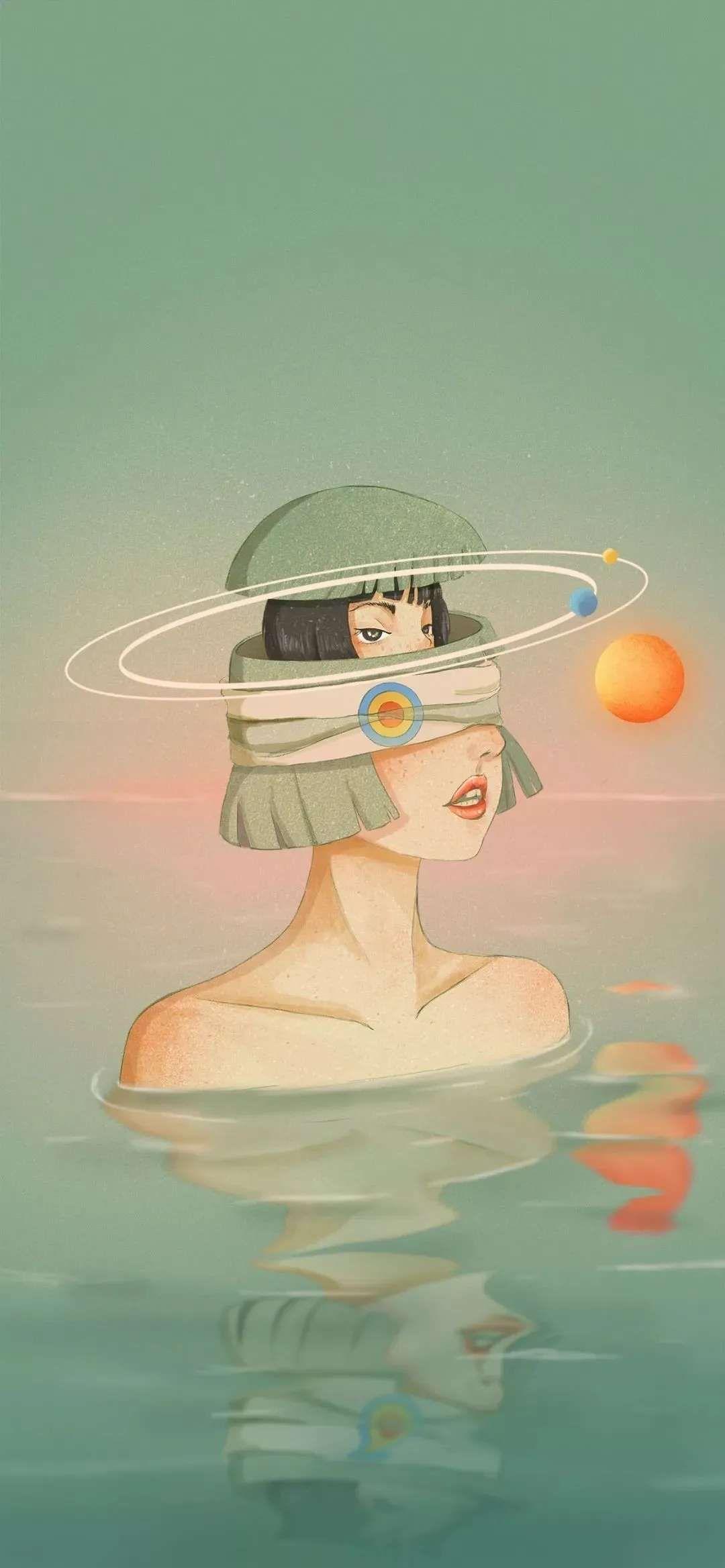 有什么美到极致的绿色壁纸?(绿色壁纸好看卡通动漫)