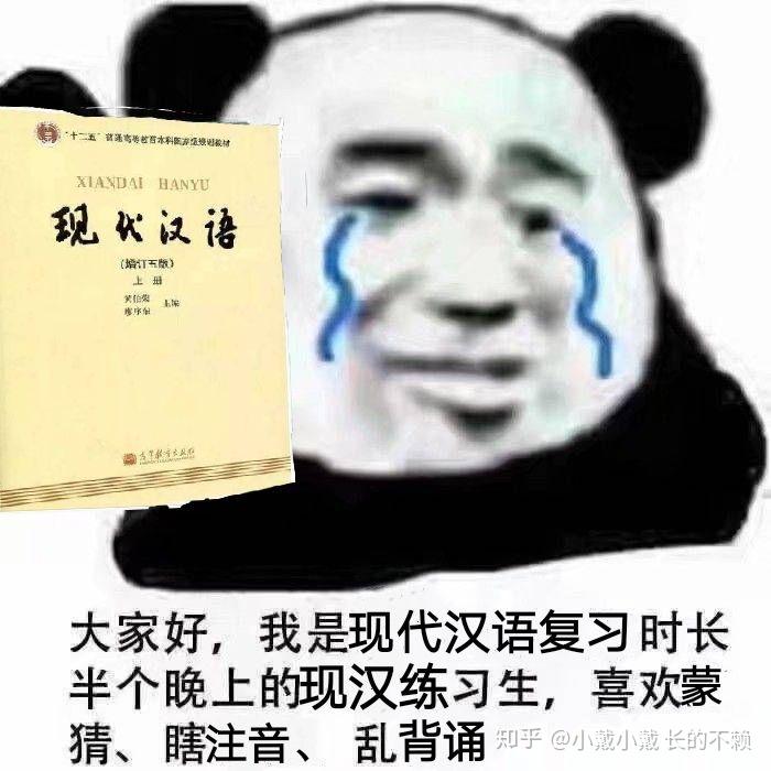 有哪些關於中文系漢語言文學專業的表情包