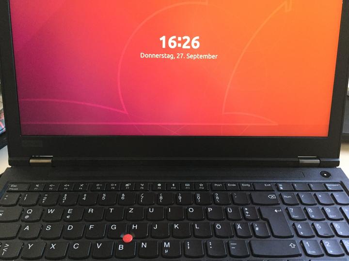 Thinkpad p52 windows 10 ubuntu 18 04 lts 