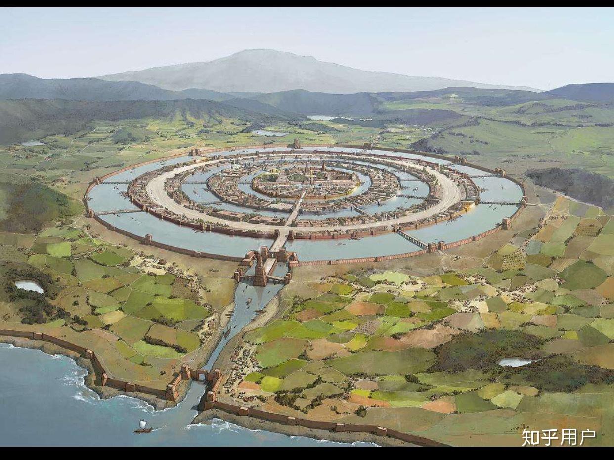 为什么许多异世界题材日本acg作品都喜欢把城市设计成圆形是否有什么