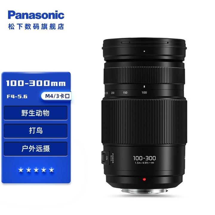 人気アイテム 【動確/良品】Panasonic LUMIX G H-FS100300 レンズ