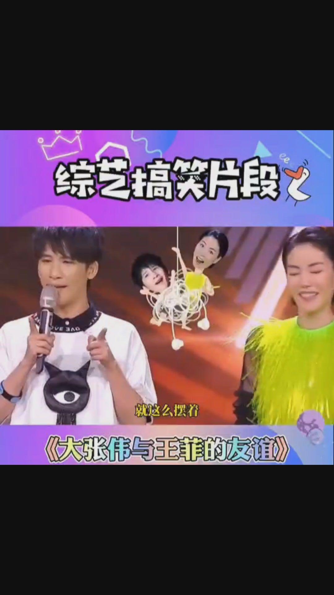 当王菲遇上大张伟我笑的肚子都疼了