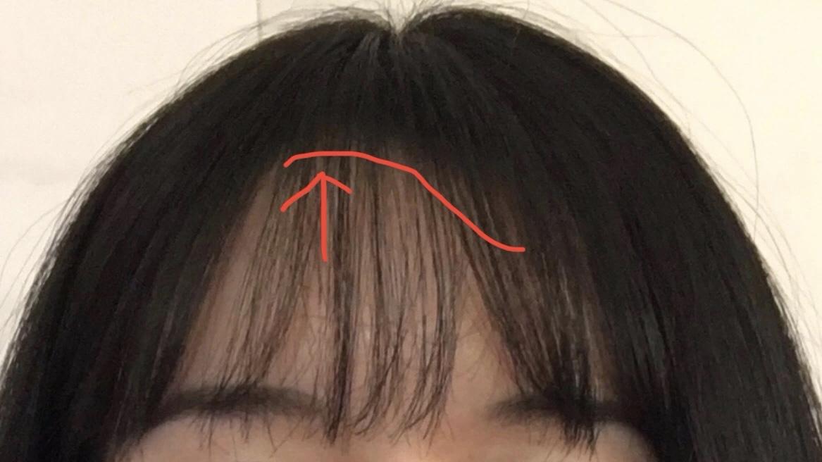 女生发际线处有个旋,很难做发型,有同胞么?怎么破!