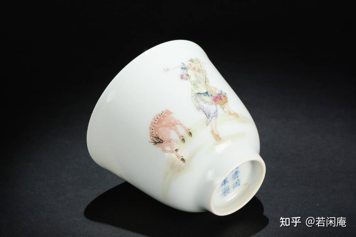那些年在日本碰到的“坑”之三----“大清同治年製”款粉彩人物杯- 知乎