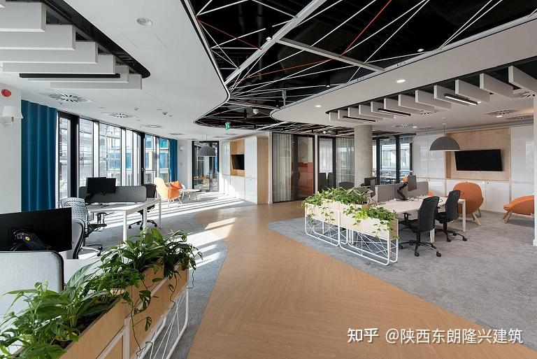 陕西办公空间设计,办公场所装修设计,写字楼装修,办公楼装修设计,厂房办公装修设计,办公室装修 - 知乎