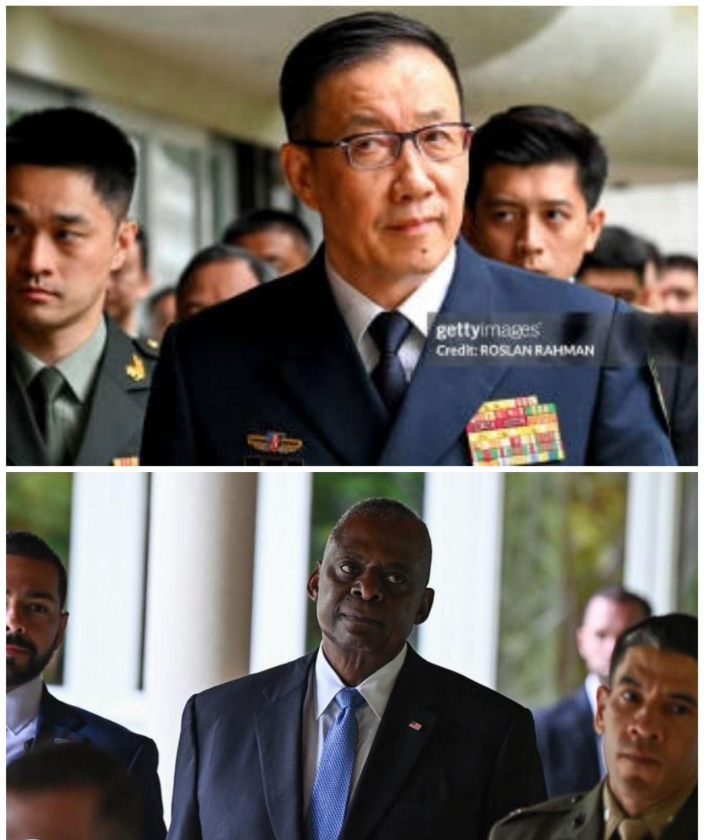 中美防长在新加坡举行会晤,国防部称中美防长就两国关系,台湾,南海