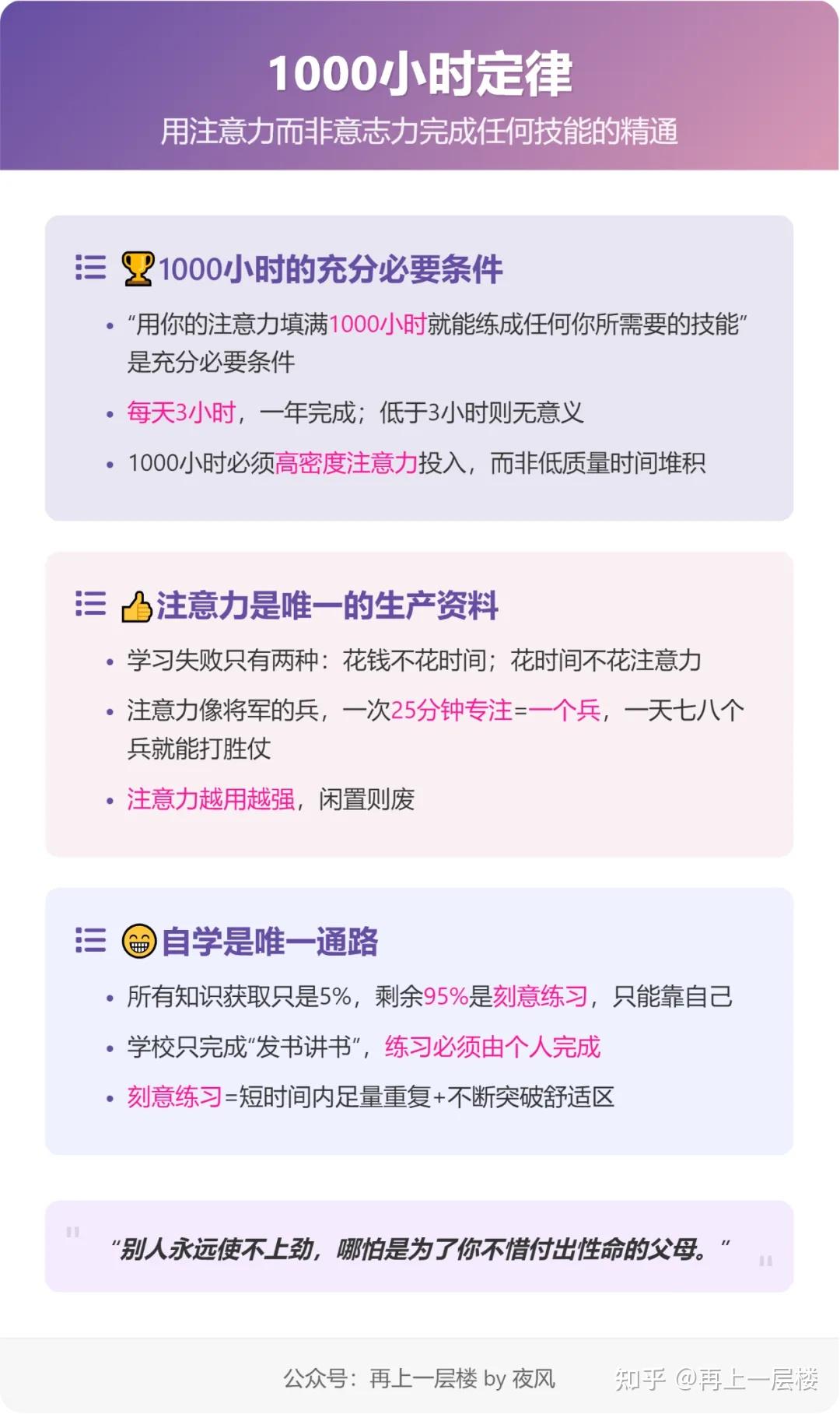 李笑来：用你的注意力填满1000 小时，就能练成任何你所需要的技能- 知乎