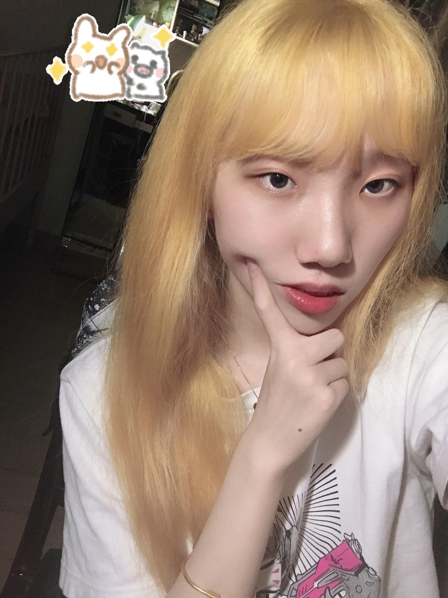 有没有染金色头发的妹子,我也想染,求交流经验? - 知乎