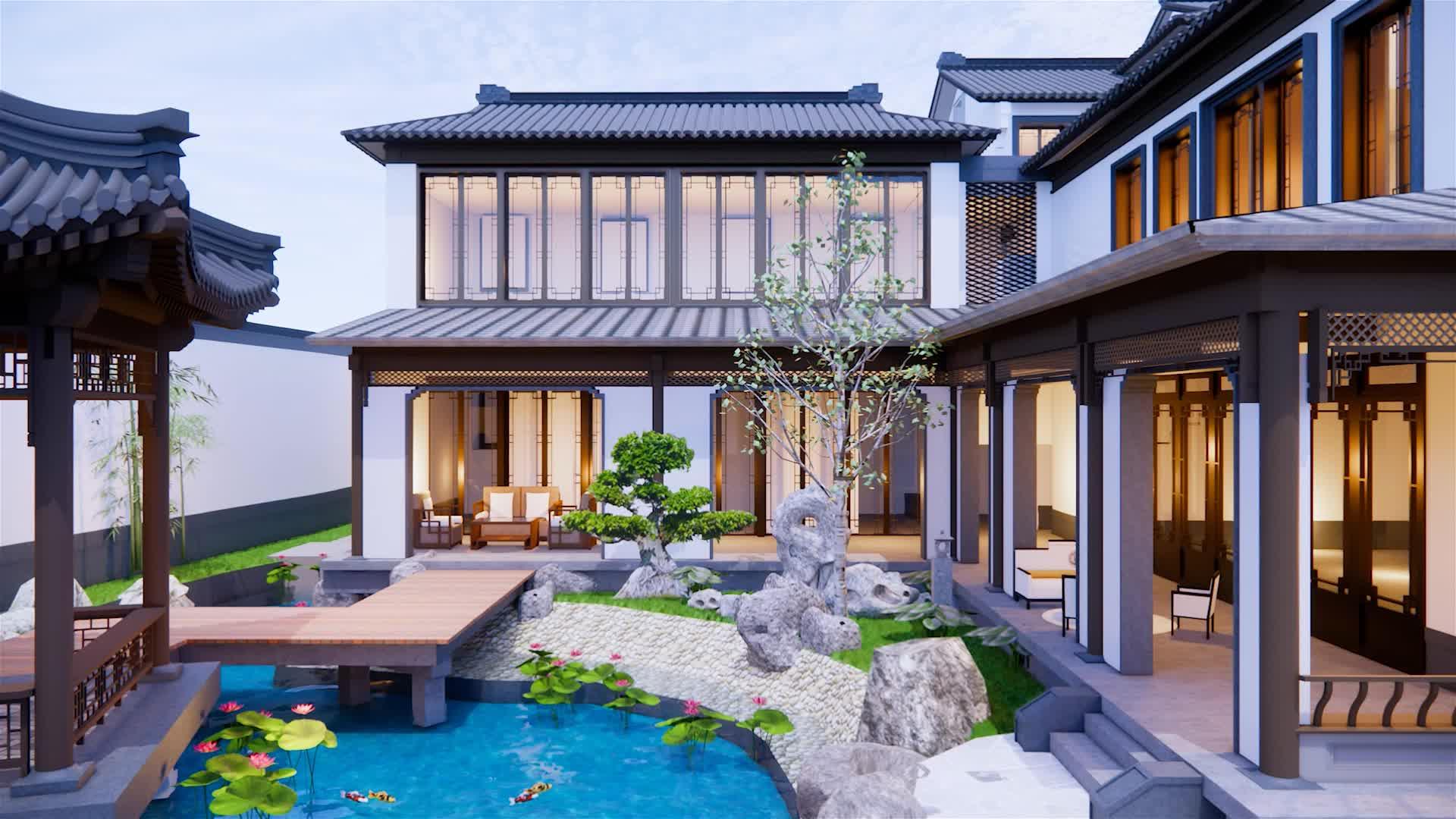 润润四合院设计刘鹰:传承苏式四合院大宅,连廊移步异景,9处小院各具风韵 - 知乎