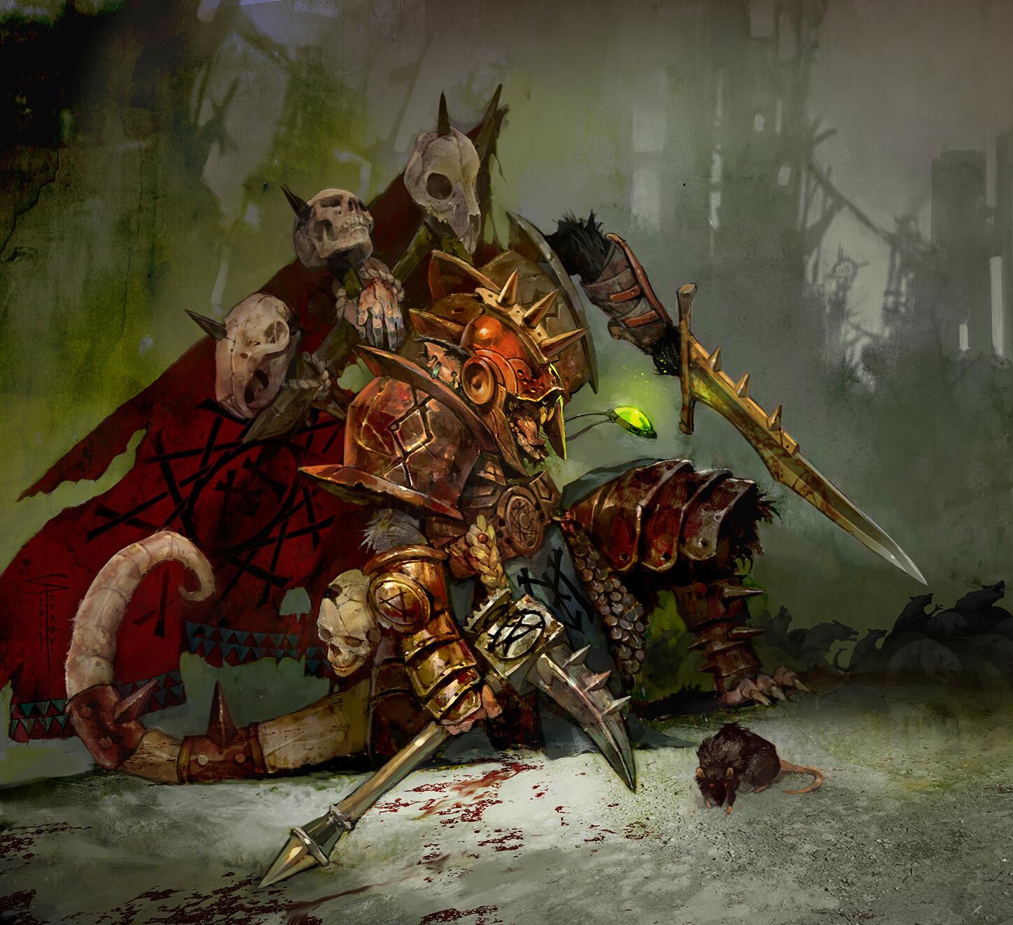 为什么中国的中古/aos战锤里鼠人比较明显的受欢迎? - 知乎