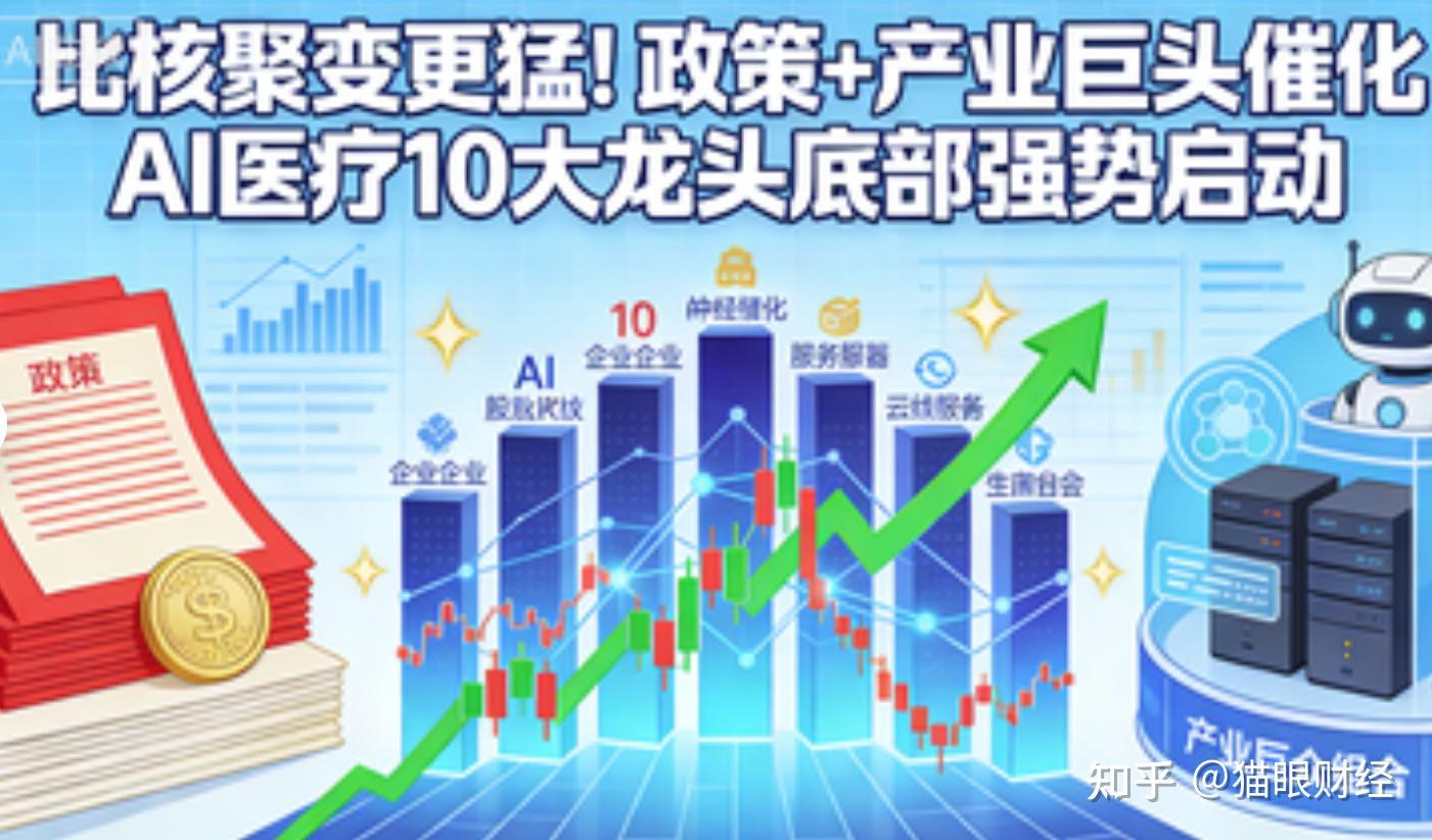 比核聚变更猛！政策+产业巨头催化AI医疗10大龙头底部强势启动- 知乎
