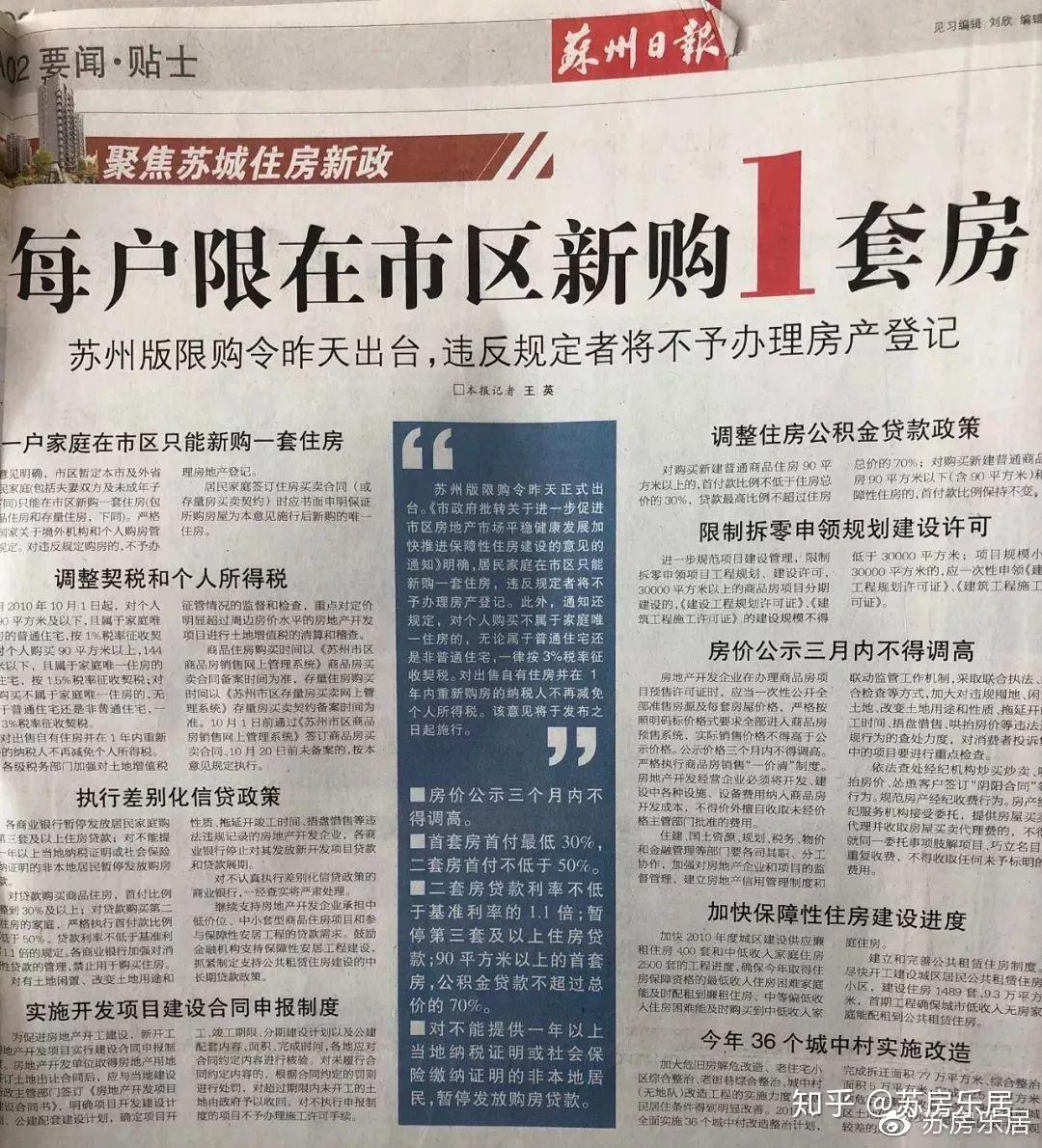 爆哭!十年房价巨变,苏州人看完捶胸顿足! - 知乎