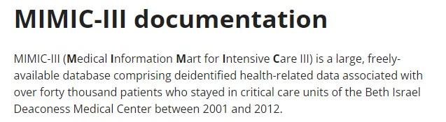 MIMIC iii数据库建库 postgreSQL - 知乎
