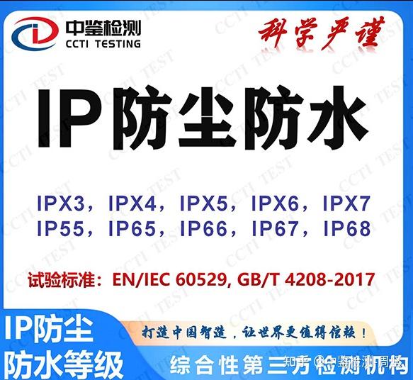 什么是IP测试?IP等级有什么不同? - 知乎
