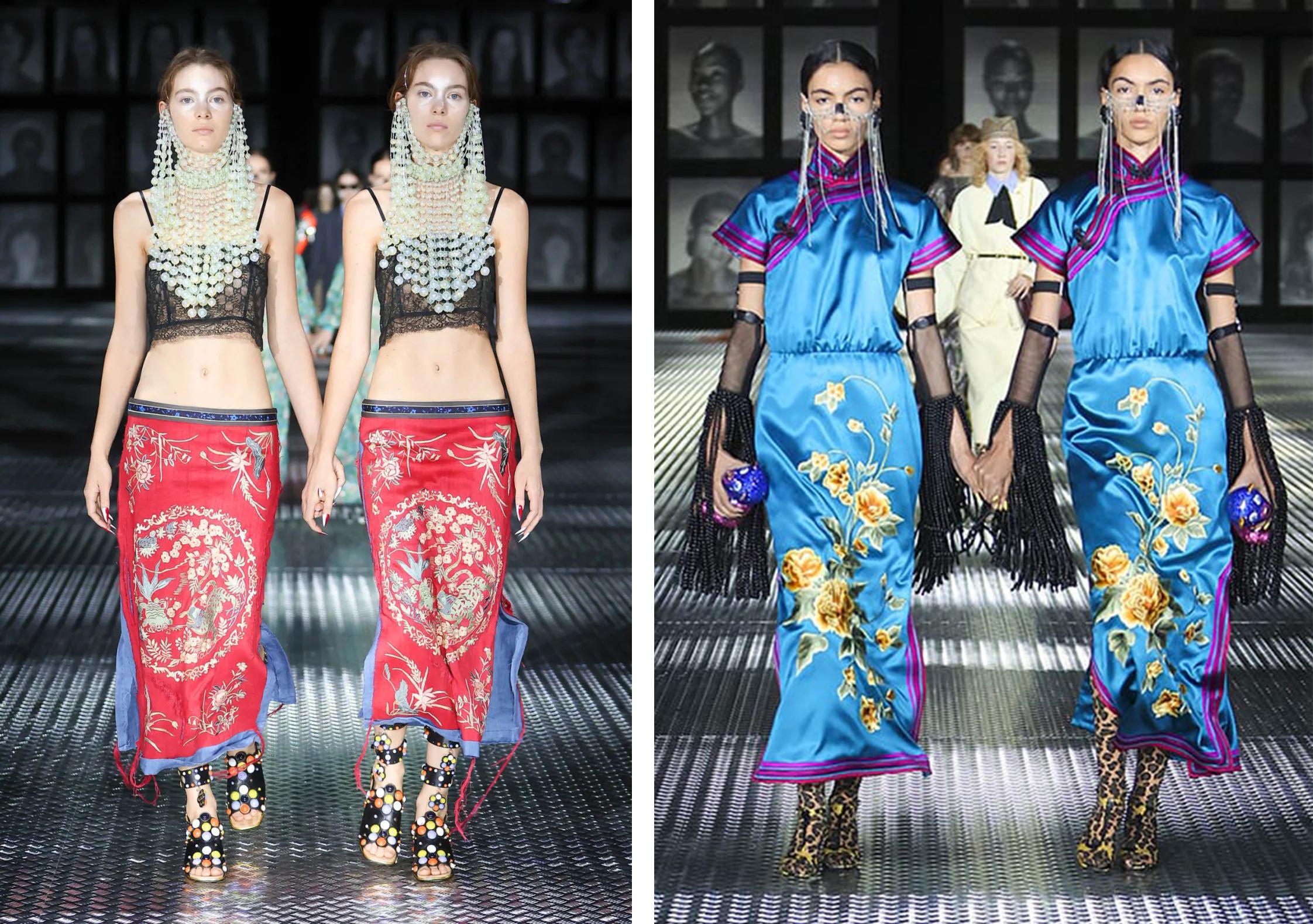 GUCCI 在 2023 春夏 Twinsburg 秀场上找来 68 对双胞胎走秀，有何寓意？ - 知乎