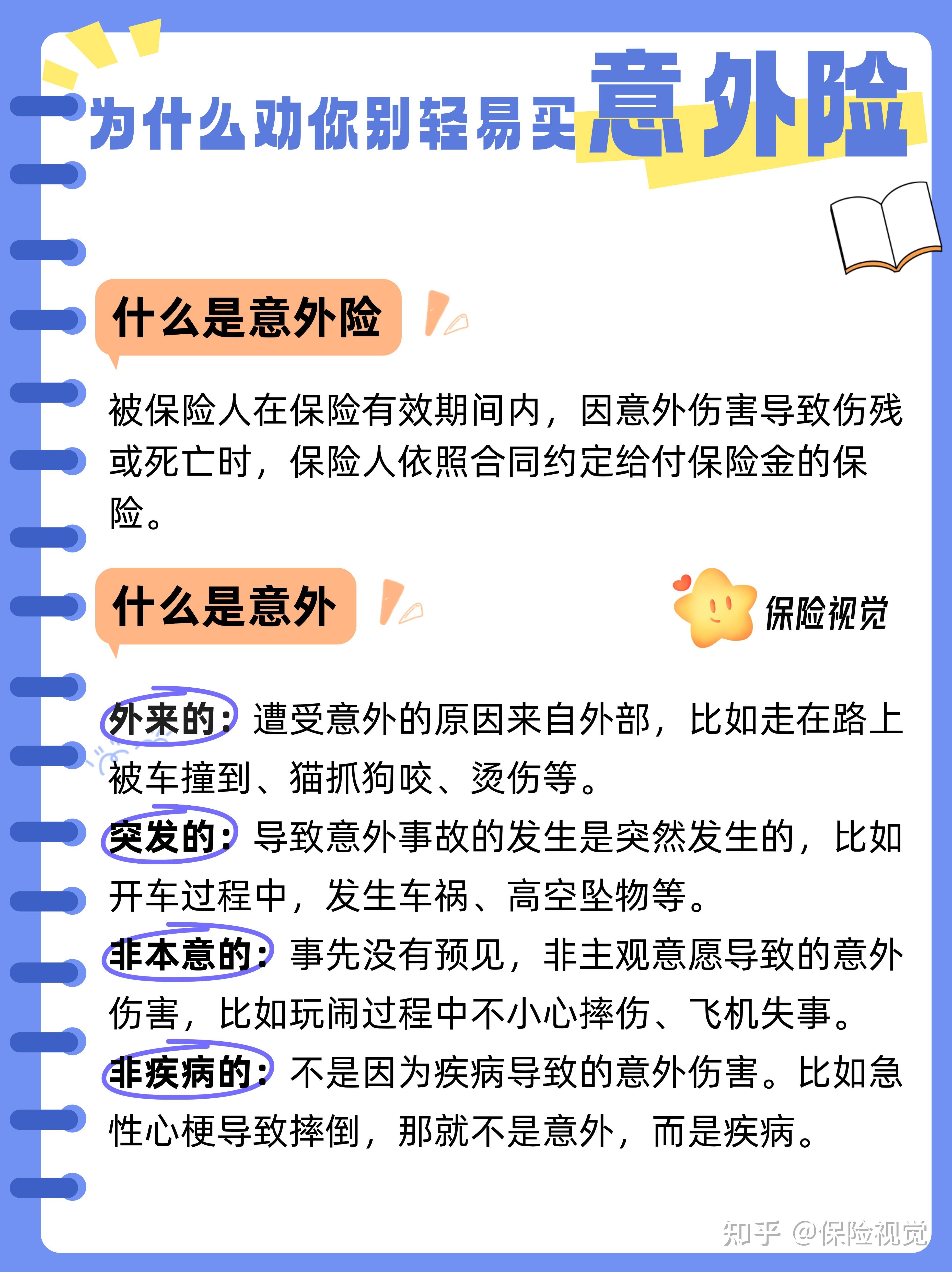 为什么劝你不要轻易买保险系列之 2️ 意外险