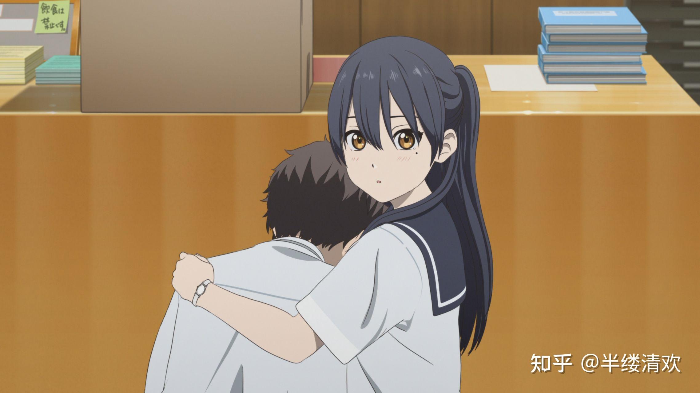 你好世界中,琉璃爱上坚书时,琉璃精神和肉体同步,病床上的琉璃苏醒