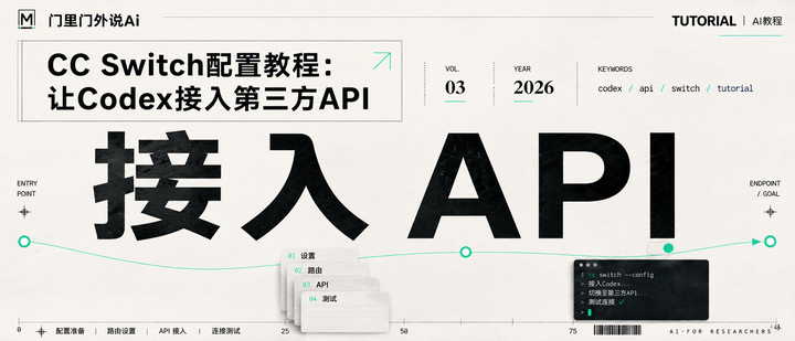 CC Switch 配置教程：让 Codex 接入第三方 API - 知乎