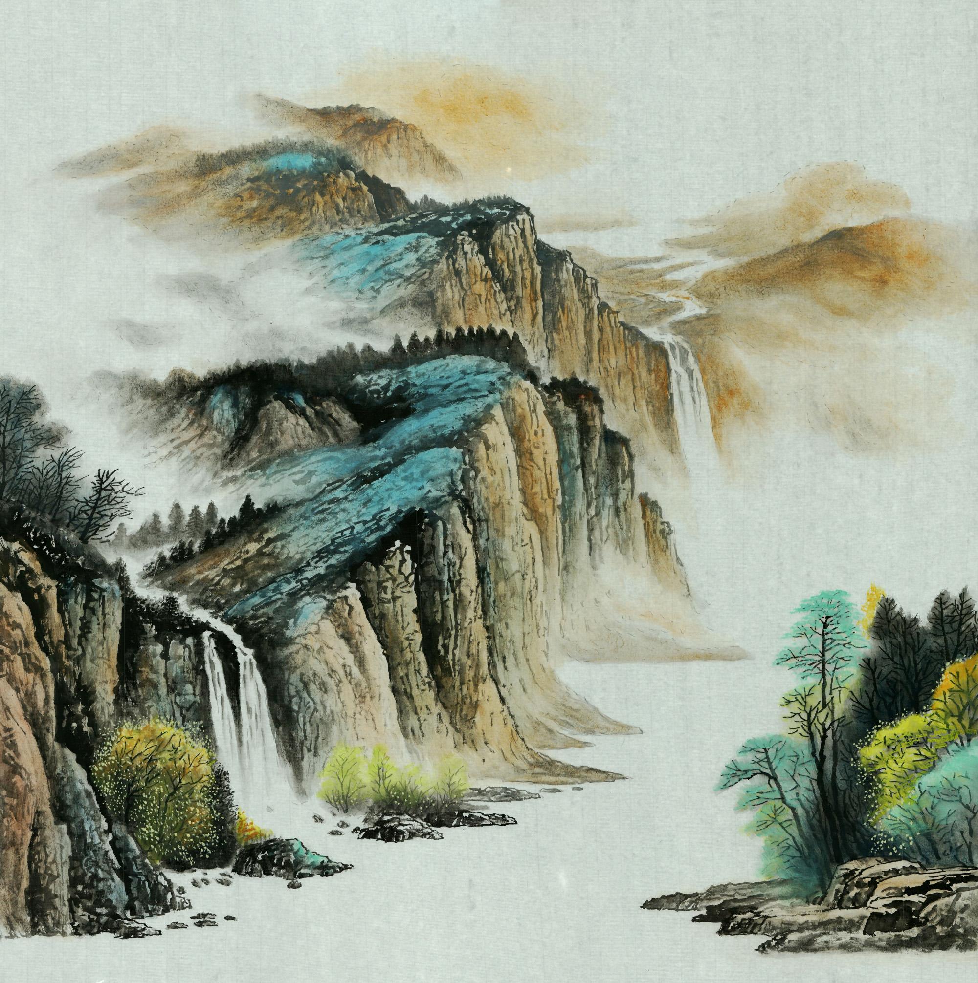 中国画山水小景画法