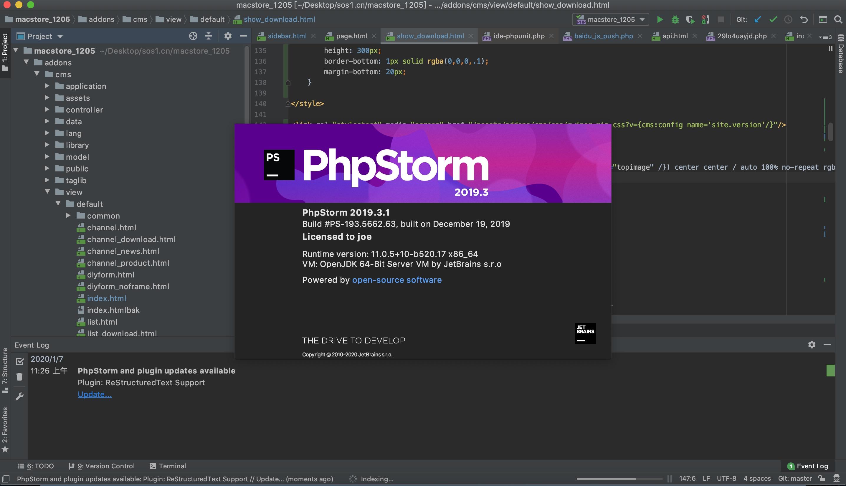 Phpstorm for mac 2020 2 php ide 