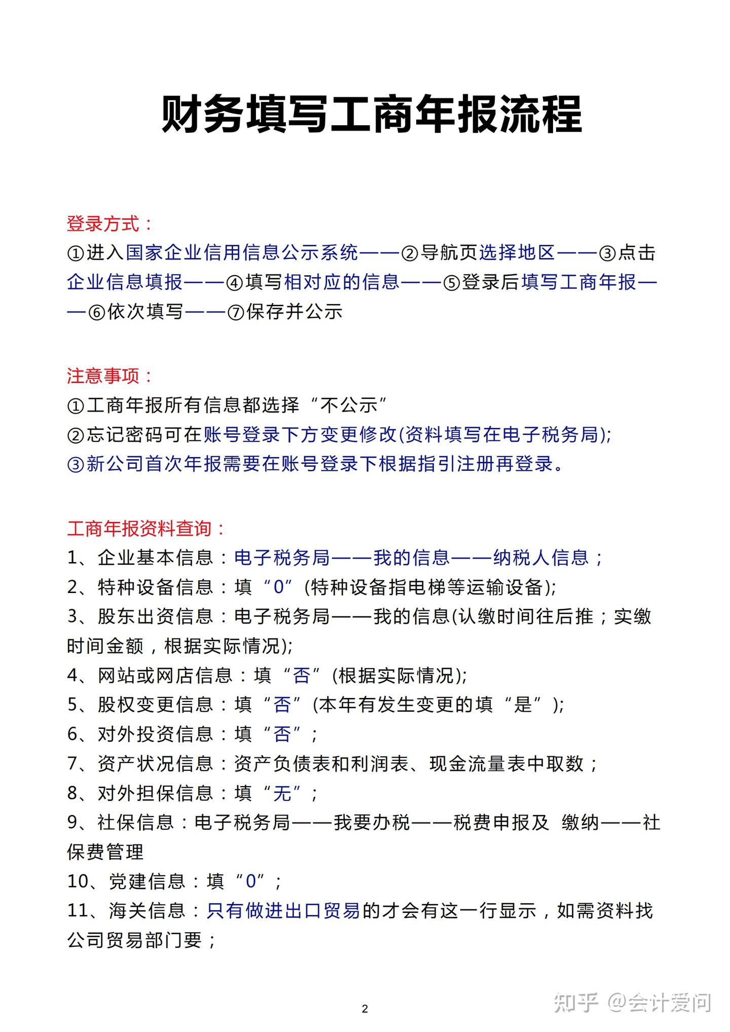 工商部门喊你来做工商年报了（附完整流程），提醒大家，6月底截止 - 知乎