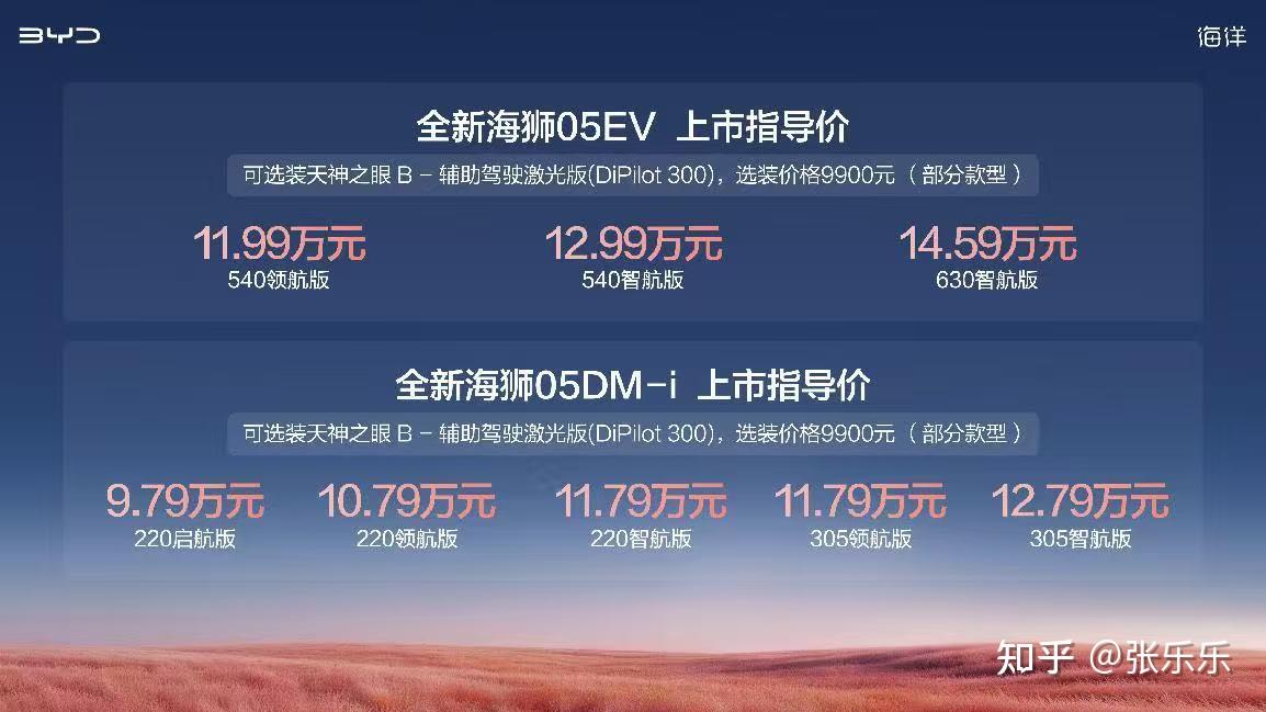 10大用心关爱、超100项全系标配!比亚迪全新海狮05进阶而来 售价9.79万元-14.59万元