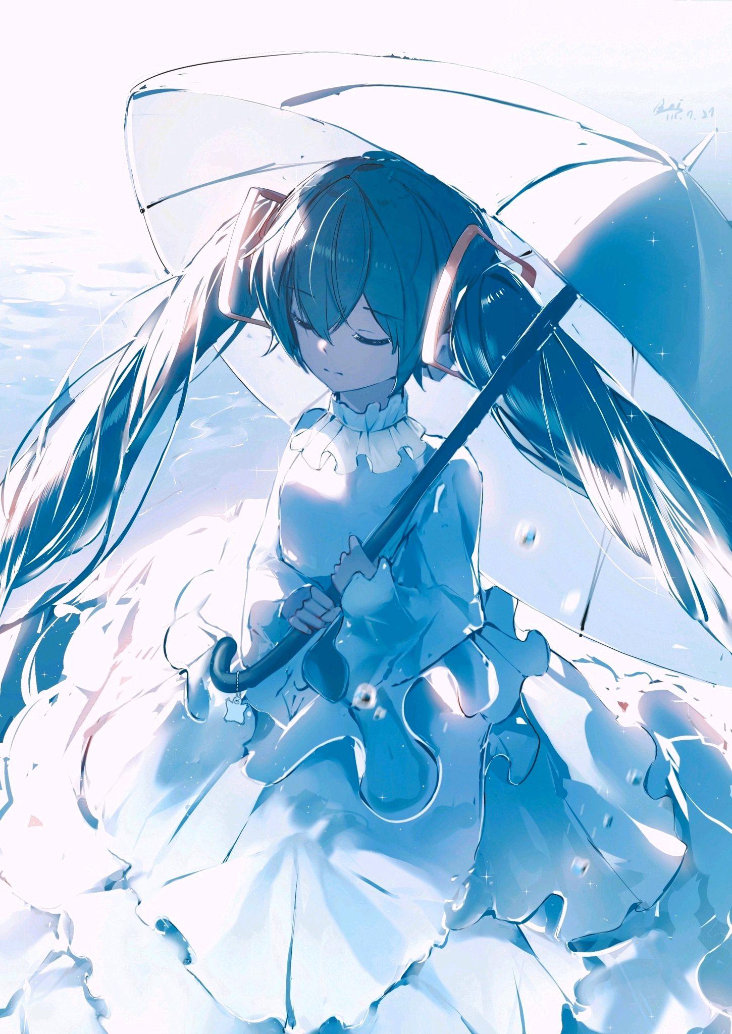 有没有撑伞的动漫女生头像啊? - 知乎