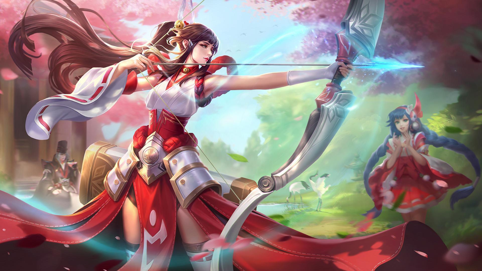 你觉得《王者荣耀》五个位置里分别最漂亮的女英雄是谁?