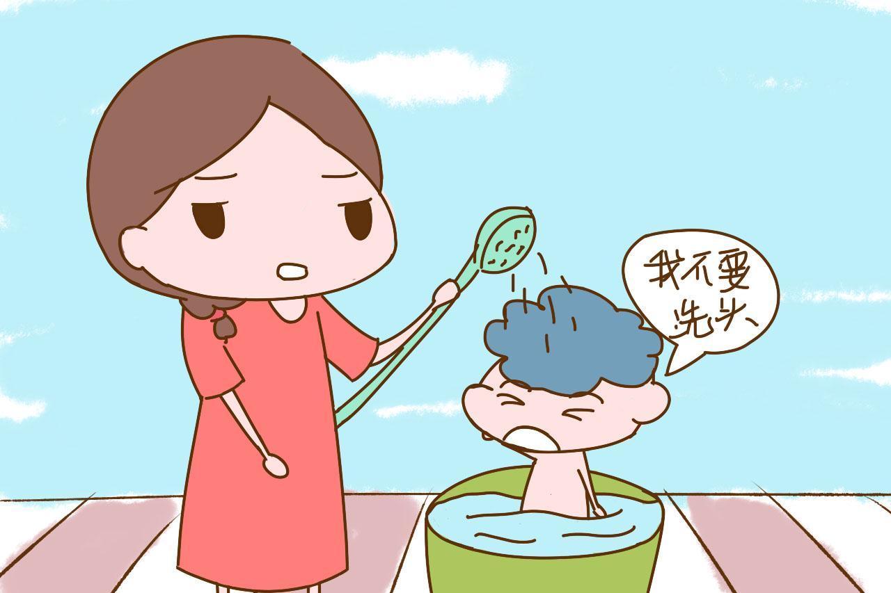 18月龄宝宝一洗头就狼嚎大哭怎么办
