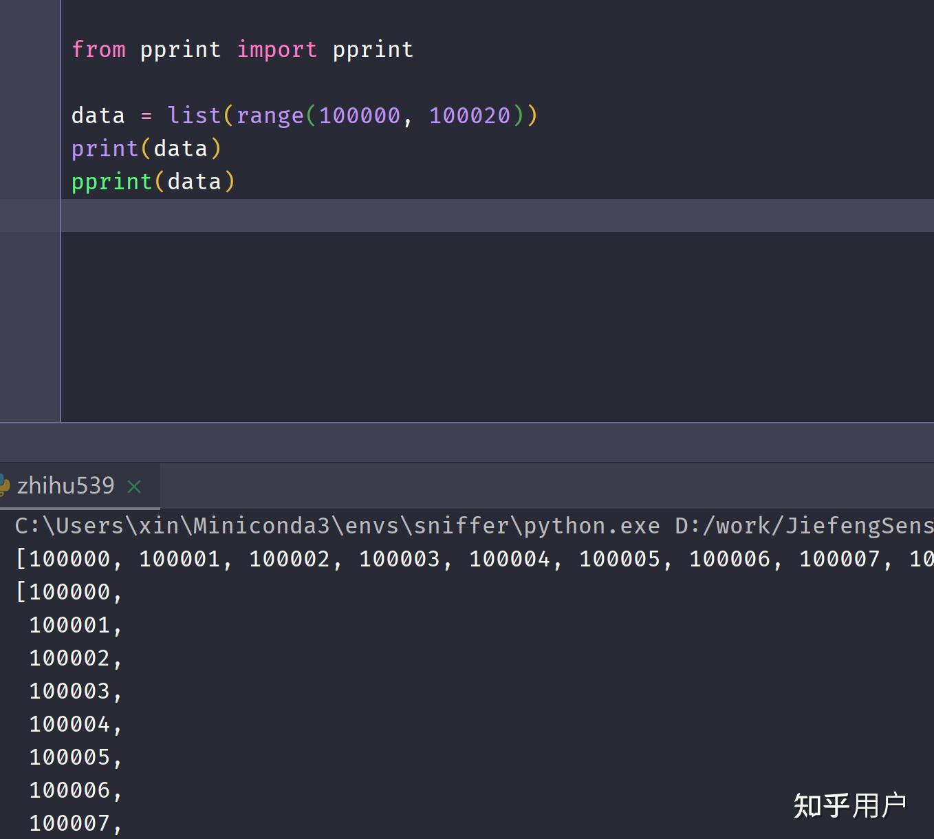 Python在列表和字典里怎么输出换行的效果? - 知乎