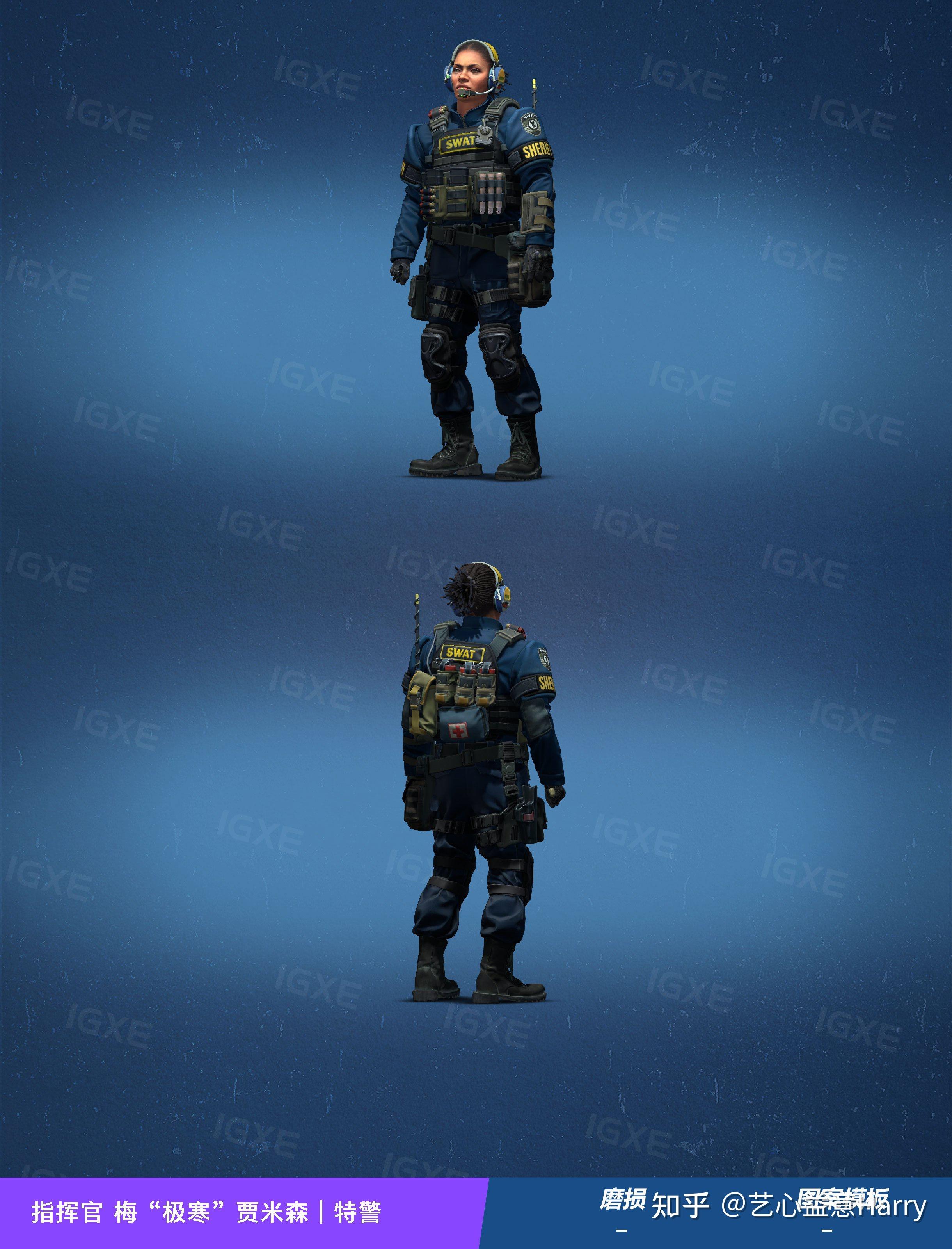 csgo中现有的三个ct女探员哪个比较体检? - 知乎